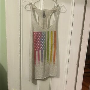 Next Level Apparel Gray Tank Top